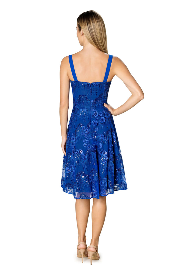 Adelina Dress / ELECTRIC BLUE