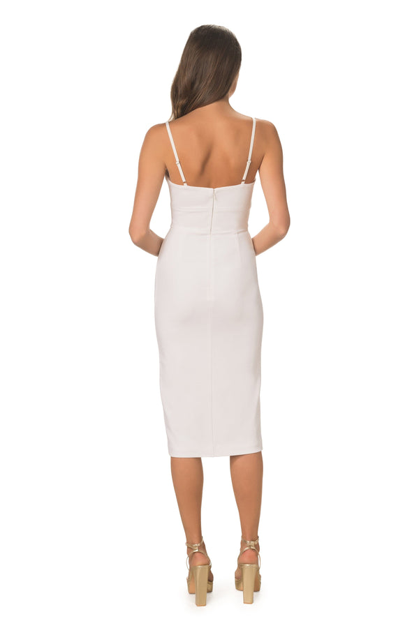 Alana Dress / WHITE