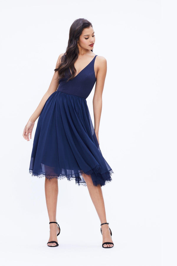 Alicia Dress / MIDNIGHT BLUE