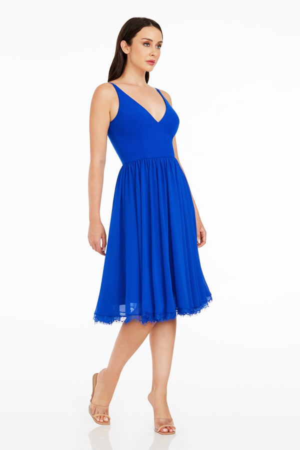 Alicia Dress / ELECTRIC BLUE