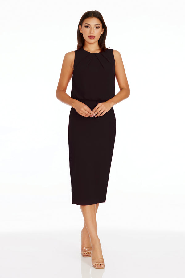 Amada Dress / BLACK