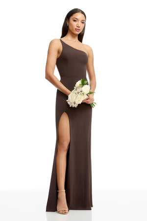 AMY GOWN / MOCHA