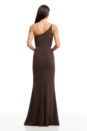 AMY GOWN / MOCHA