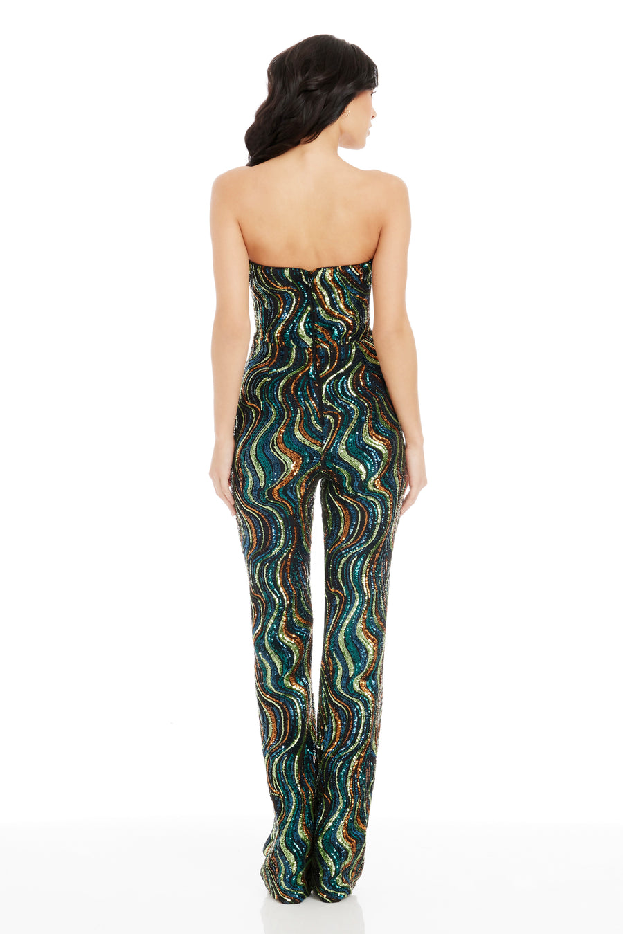 Andy Jumpsuit / TEAL MULTI