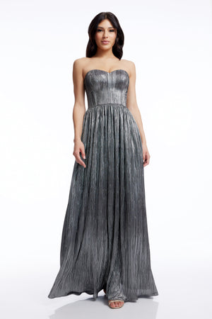 Audrina Dress / SILVER