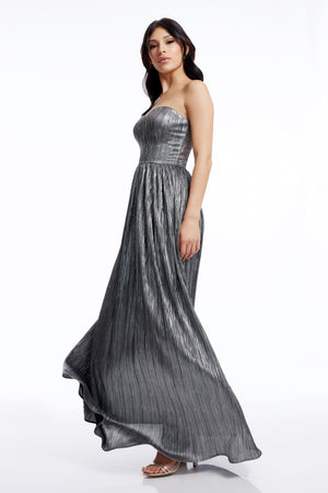 Audrina Dress / SILVER