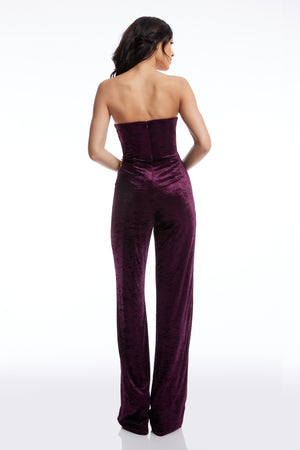 Beck Dress / DEEP PLUM