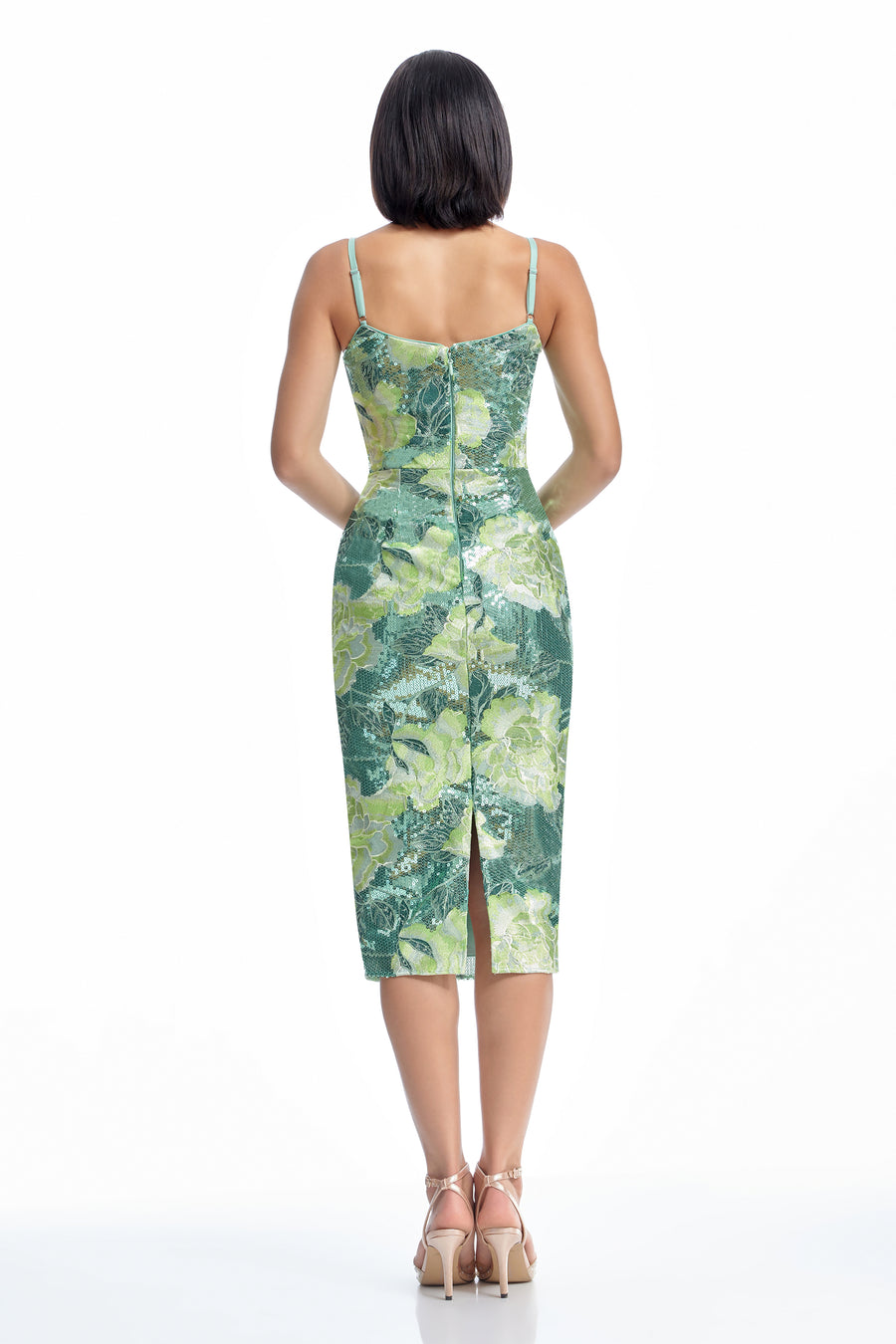 Blakely Dress / Sage Multi