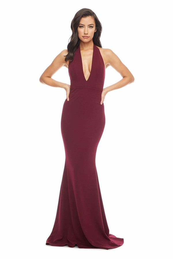 Camden Gown / Burgundy