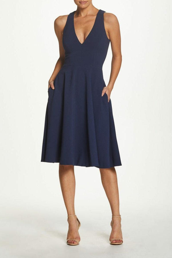 Catalina Dress / MIDNIGHT BLUE