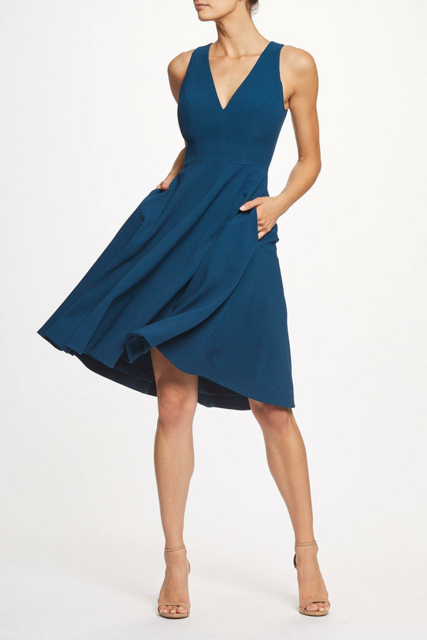 Catalina Dress / PEACOCK BLUE