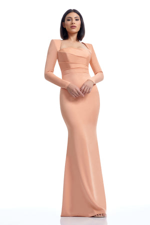 Delores Dress / Coral