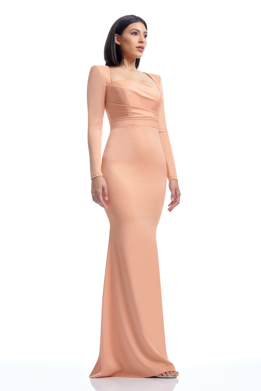 Delores Dress / Coral