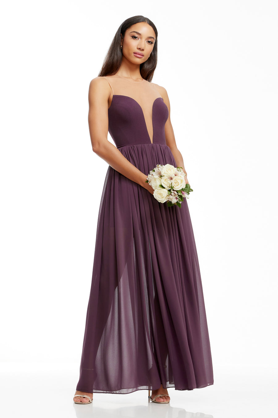 Eleanor Gown / MIDNIGHT PLUM