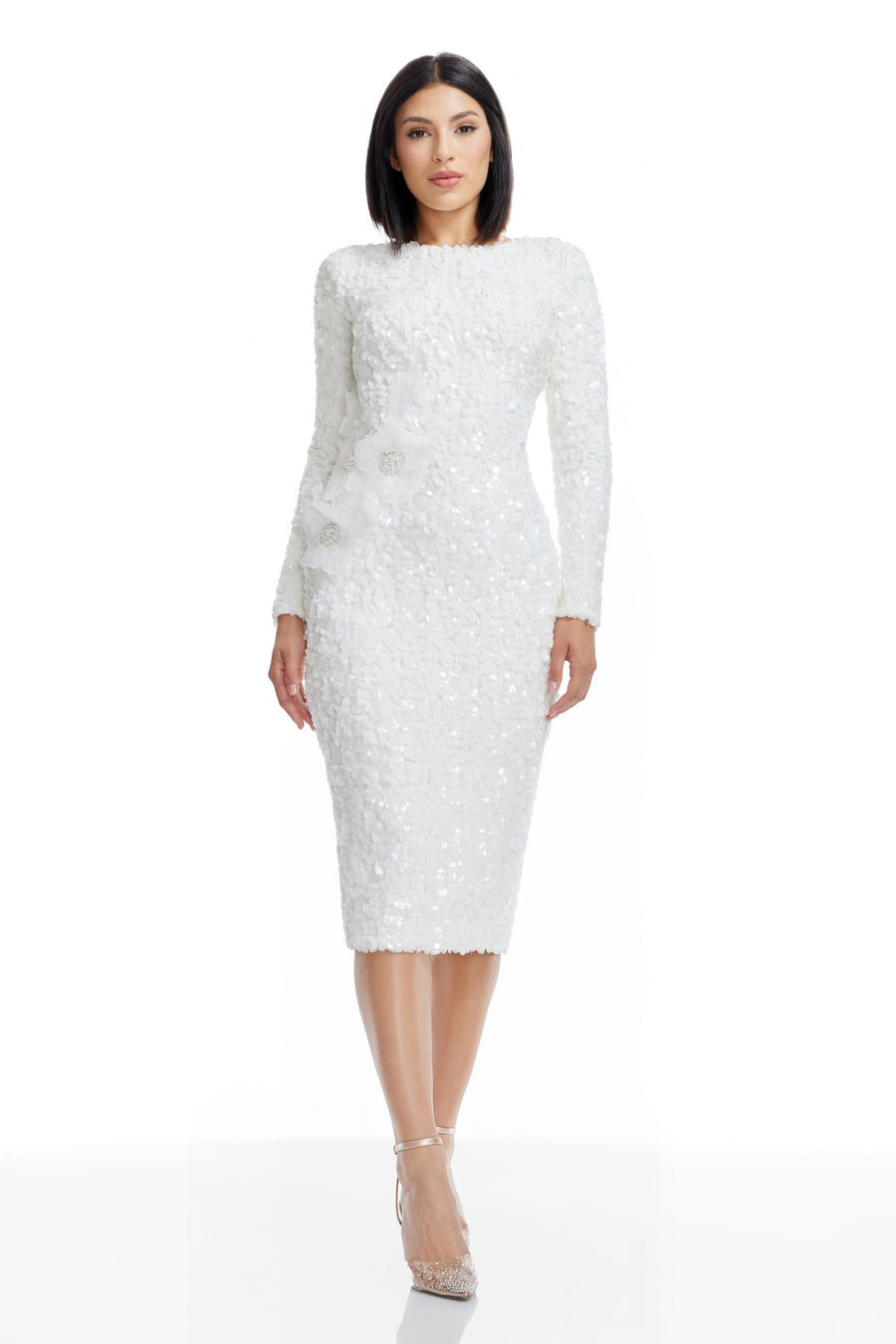 Emmalyn Dress / White