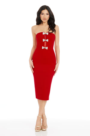 Erica Dress / ROUGE-SILVER