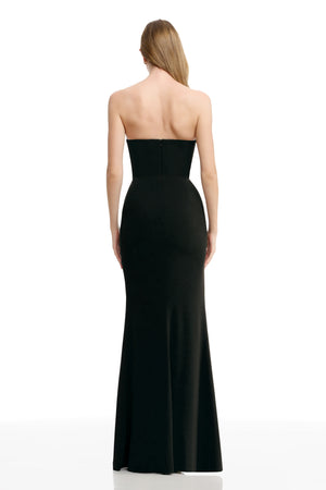 FERNANDA GOWN / BLACK