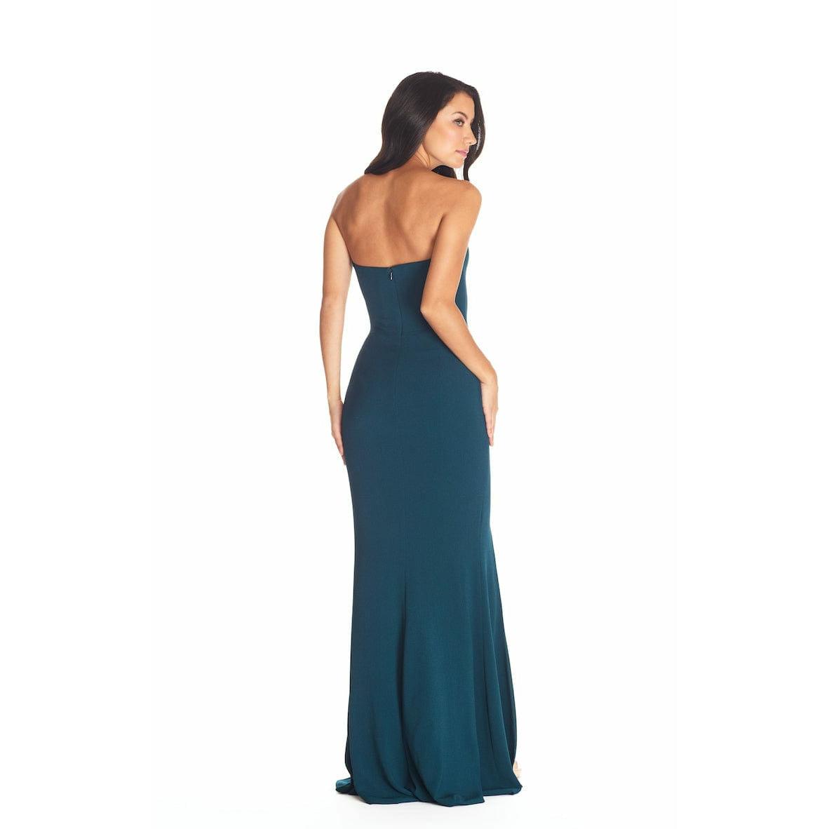 New Dress hot the Population Fernanda Strapless Evening Gown XS