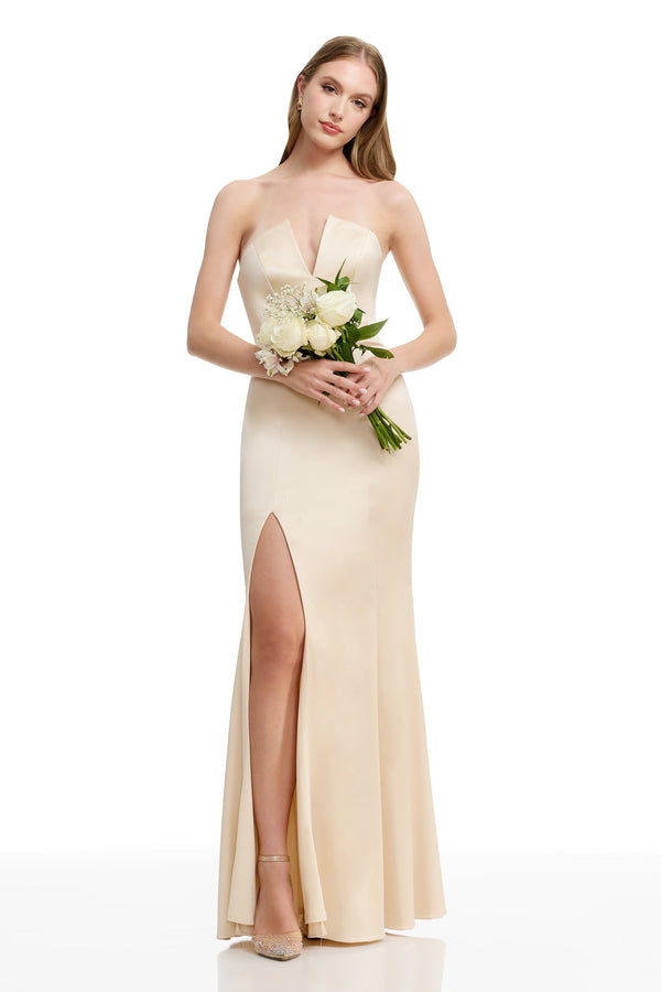 FERNANDA GOWN / CHAMPAGNE