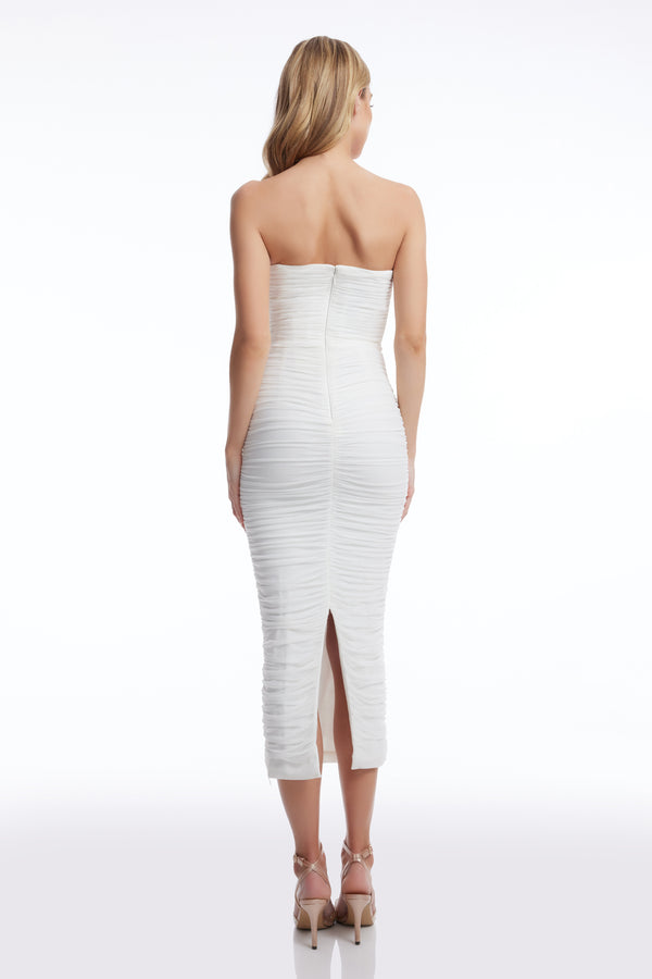 Ferra Dress / OFF WHITE