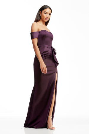 GABRIELLE GOWN / MIDNIGHT PLUM