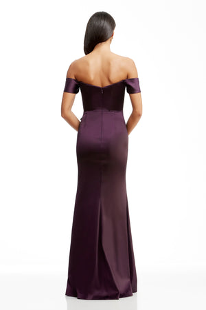 GABRIELLE GOWN / MIDNIGHT PLUM