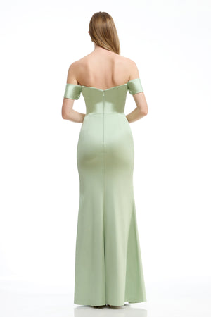 GABRIELLE GOWN / SAGE