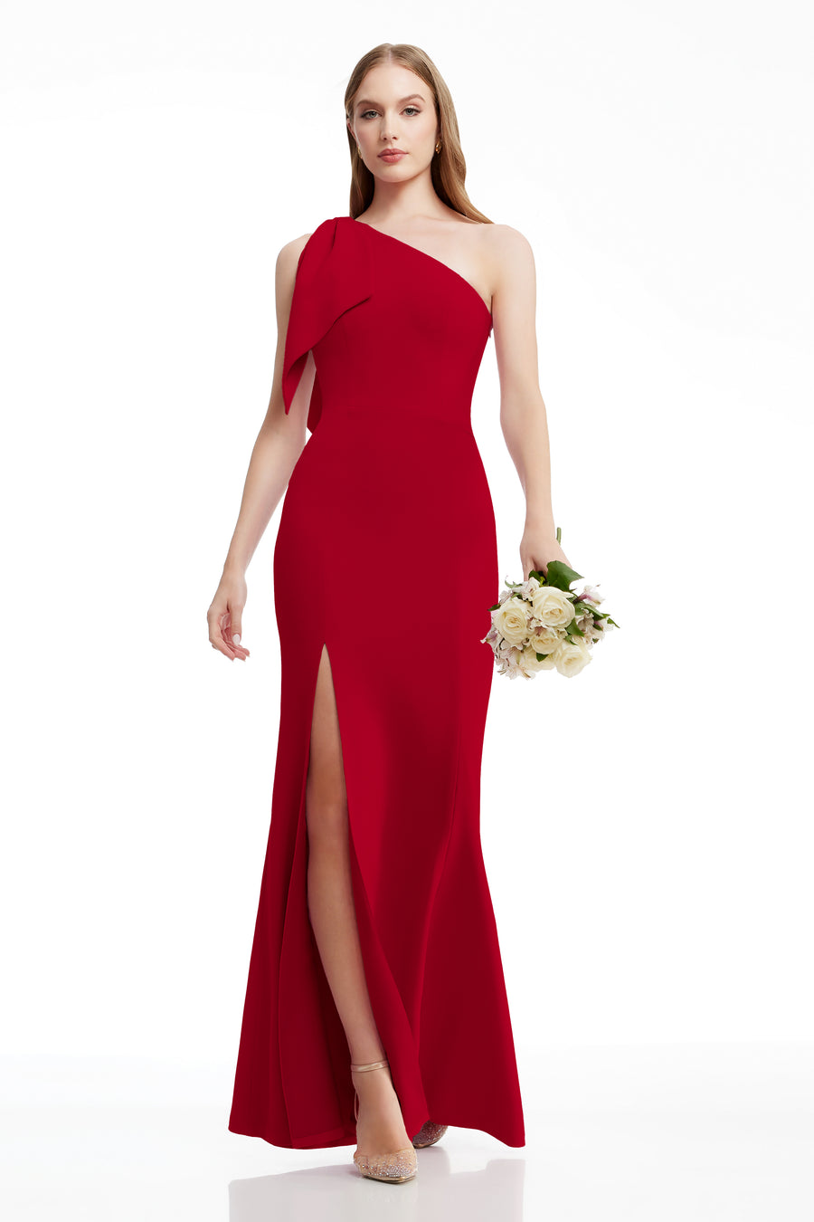 GEORGINA DRESS / GARNET