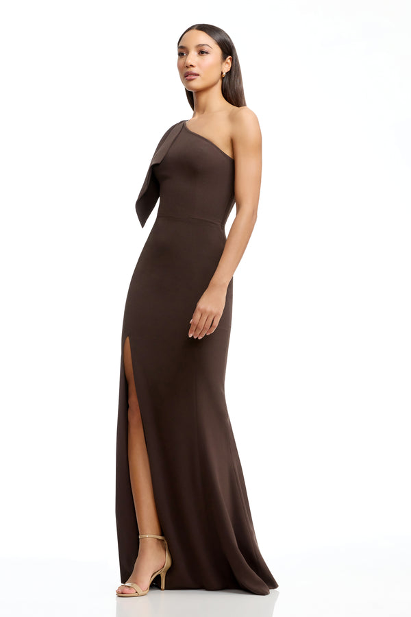 GEORGINA DRESS / MOCHA