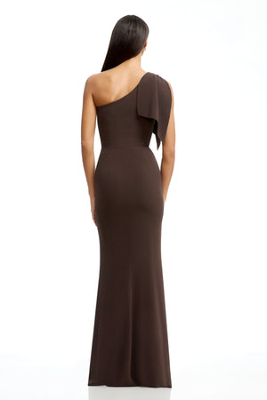 GEORGINA DRESS / MOCHA