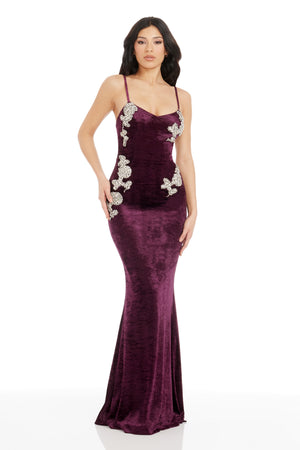 Giovanna Dress / MIDNIGHT PLUM