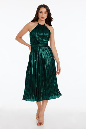 Hannah Dress / DEEP EMERALD