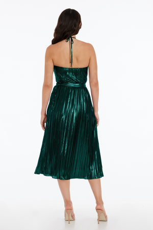 Hannah Dress / DEEP EMERALD