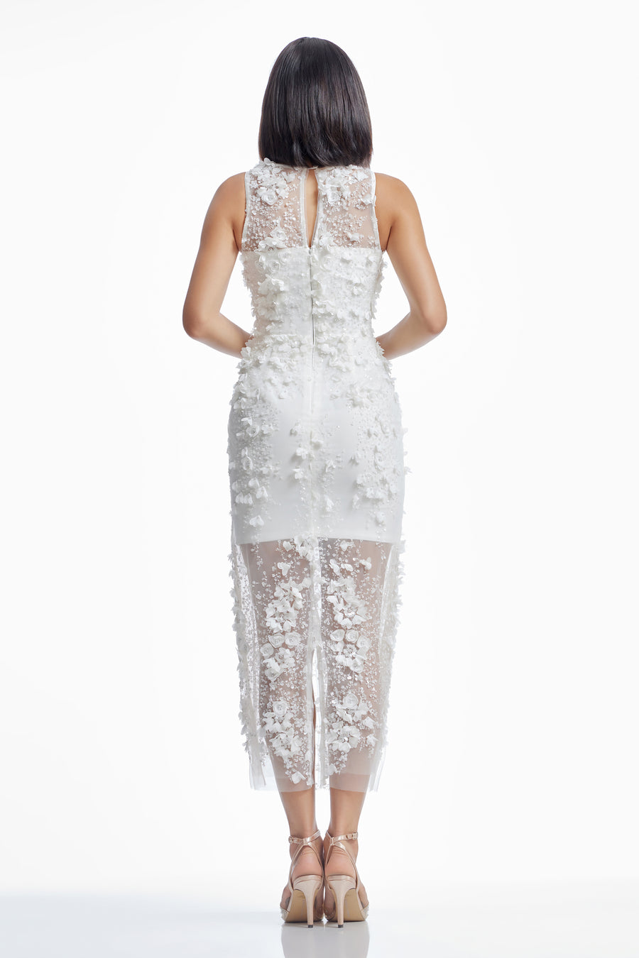 Helena Dress / White