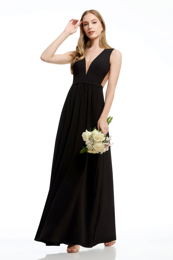 KATRINA GOWN / BLACK