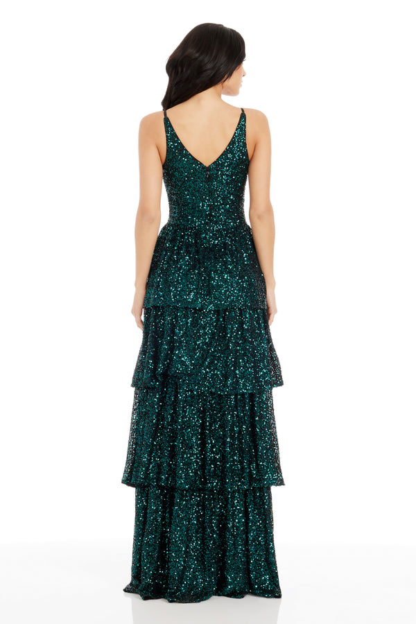 Lorain Gown / DEEP EMERALD