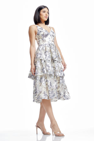 Lorelai Dress / Ivory Multi