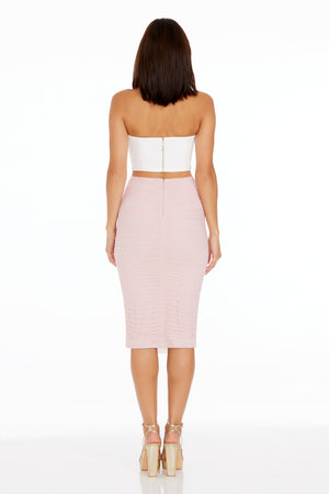 LOVE SKIRT / DUSTY ROSE