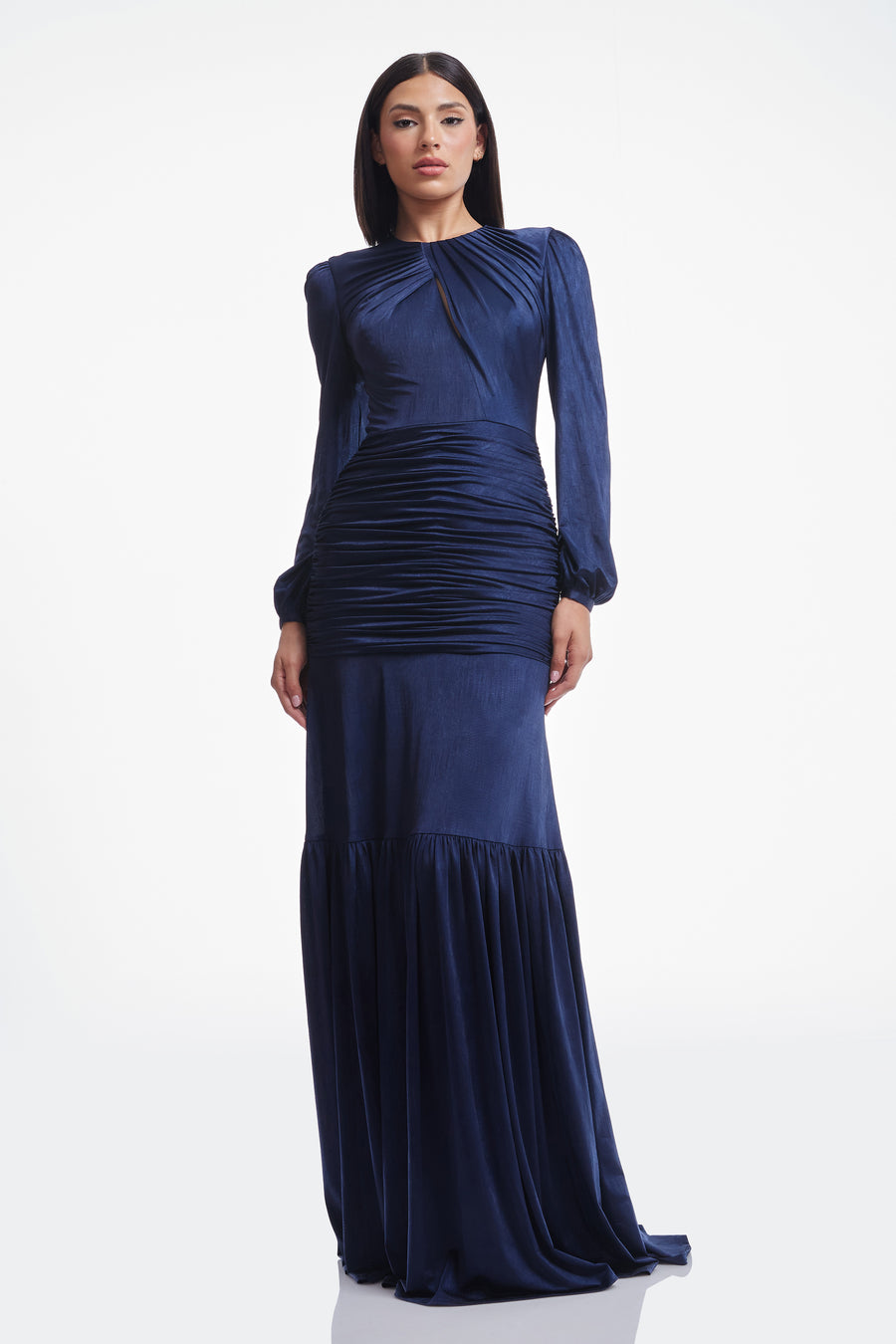 Lucille Dress / MIDNIGHT BLUE