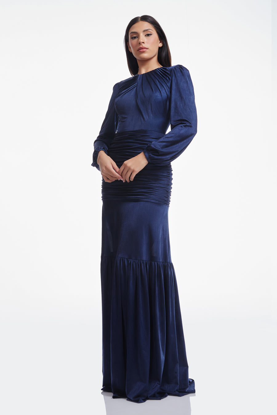 Lucille Dress / MIDNIGHT BLUE