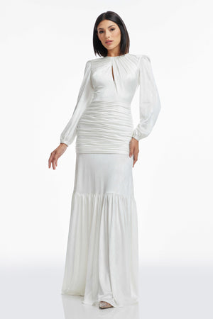 Lucille Dress / WHITE