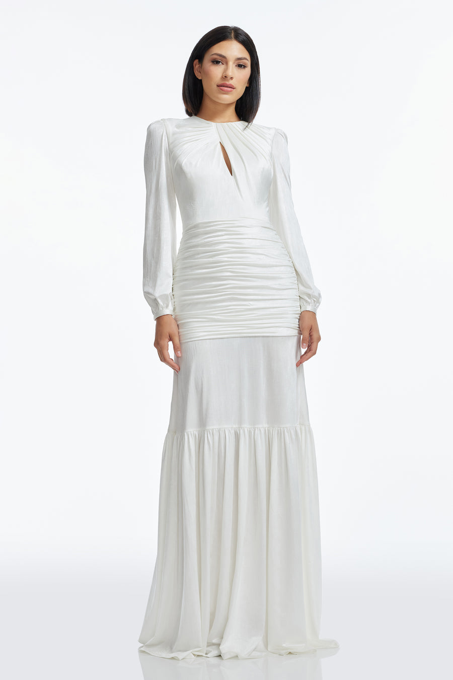 Lucille Dress / WHITE