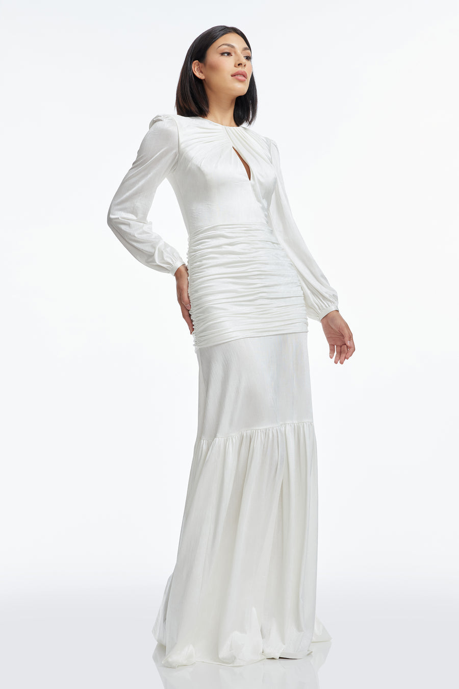 Lucille Dress / WHITE