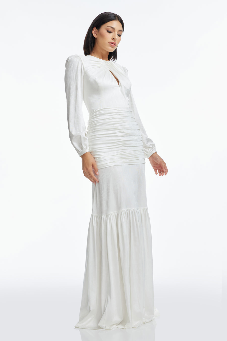 Lucille Dress / WHITE