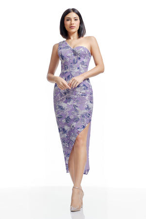 MAGNOLIA DRESS / LILAC MULTI