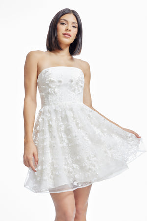 Marilyn Dress / White