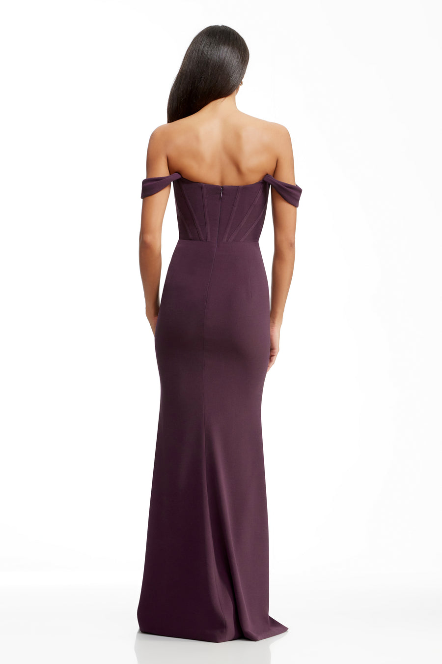 MELANIA DRESS / MIDNIGHT PLUM