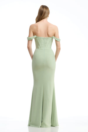 MELANIA DRESS / SAGE