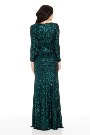 Mischa Dress / DEEP EMERALD