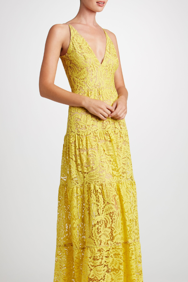 Melina Dress / CANARY